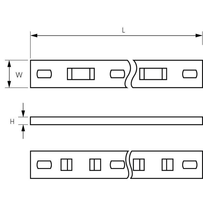 HellermannTyton - Befestigungssockel und -element für Kabelbinder Kabelleiste MSMP4 L167,0/B15,9/H5,2 − 500 Stück