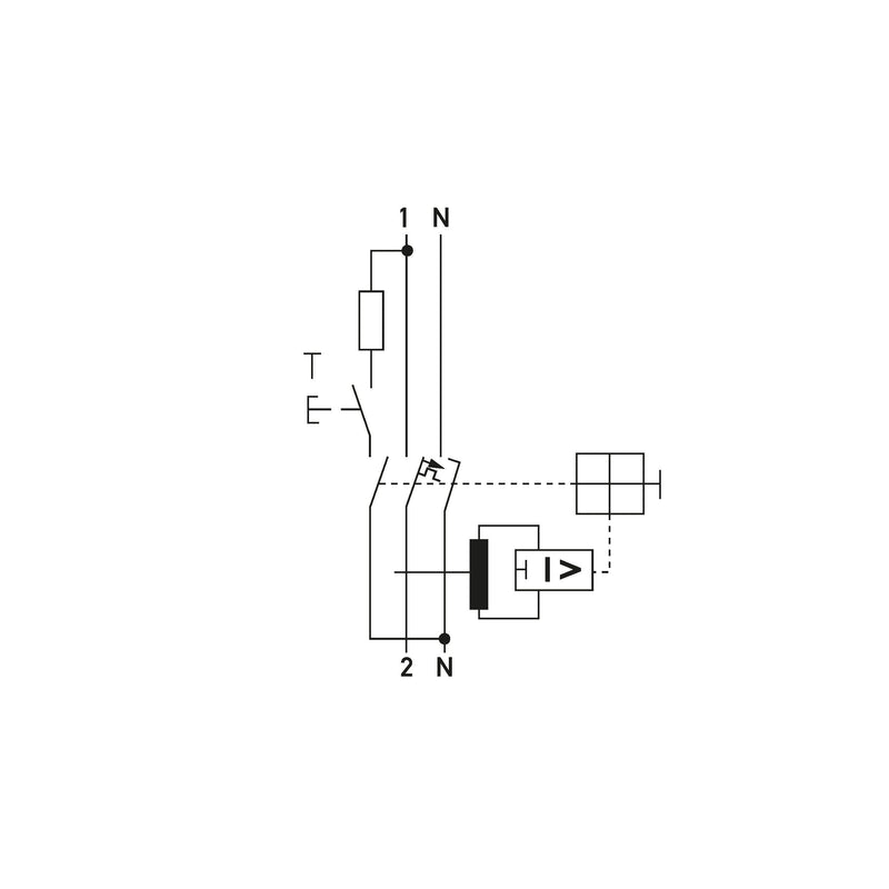 Doepke - Kombination FI-Schalter/Leitungsschutzschalter FI/LS-Kombination/RCBO DRCBO3 B13/0,03/1N-A