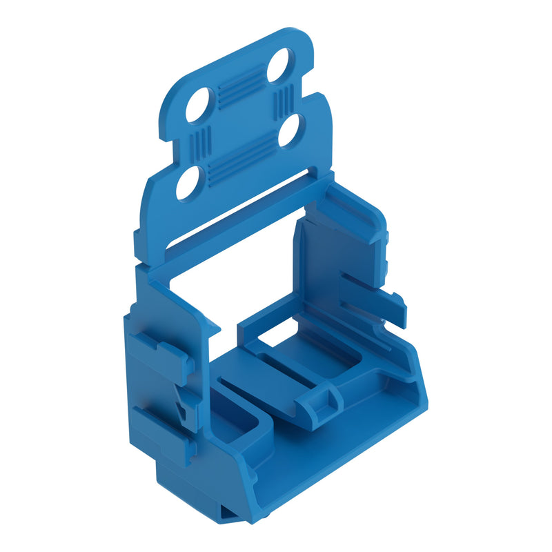 WAGO - Zubehör/Ersatzteile für Klemmen Befestigungsadapter 221-539/000-006 4qmm, blau − 10 Stück