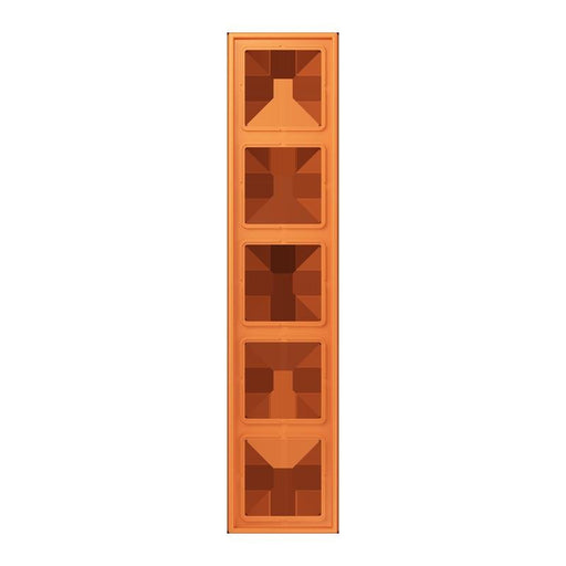 Jung - Abdeckrahmen Rahmen 5-fach LC 985 225 orange clair