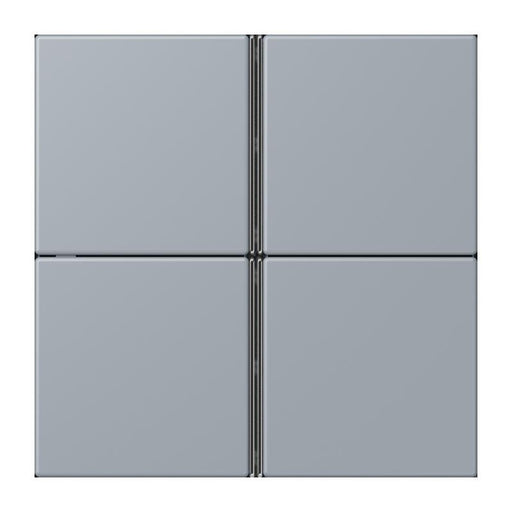 Jung - Abdeckung/Bedienelement für Installationsschalterprogramme Tastensatz 4fach LC 404 TSA 257 gris clair 59