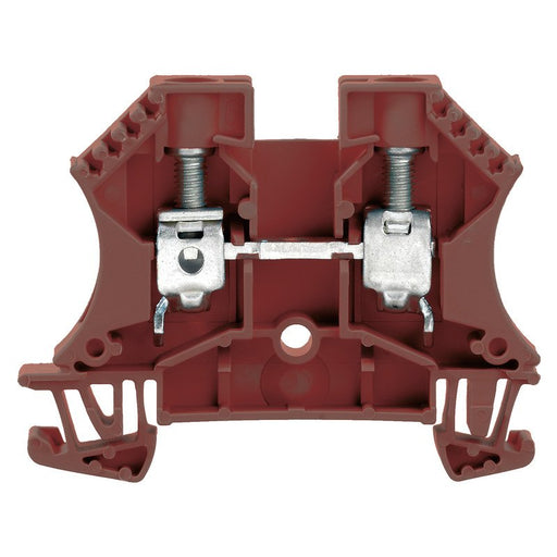 Weidmüller - Durchgangs-Reihenklemme Klemme WDU 10 BR 10 mm² − 50 Stück