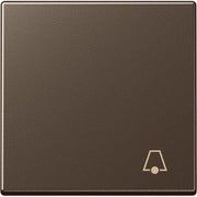 Jung - Abdeckung/Bedienelement für Installationsschalterprogramme Wippe mokka A 590 K MO Symbol Klingel