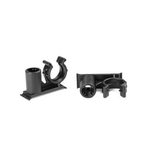 HellermannTyton - Befestigungsklammer Wellrohrhalter 151-00702(500) 35,3x11 mm schwarz − 500 Stück