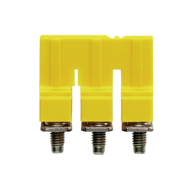 Weidmüller - Querverbinder/Brücker für Reihenklemme Querverbinder WQV 6/3 3pol. 57A − 50 Stück