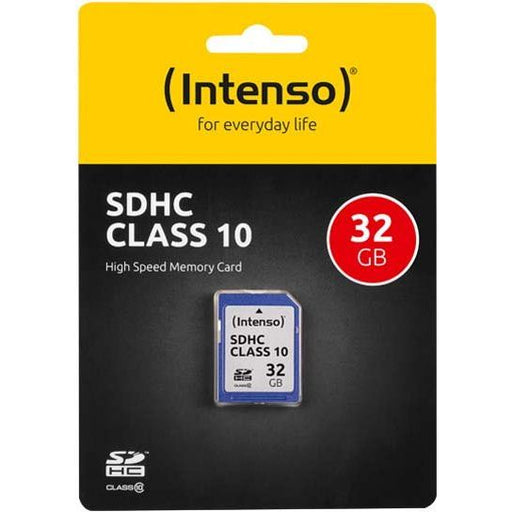 Intenso - Speichermedium digital SDHC-Card 32GB 3411480 (R)40MB/s,(W)10MB/s