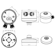 BEG Brück Electronic - Zubehör/Ersatzteile für Bewegungsmelder Pendelmontageset 93179