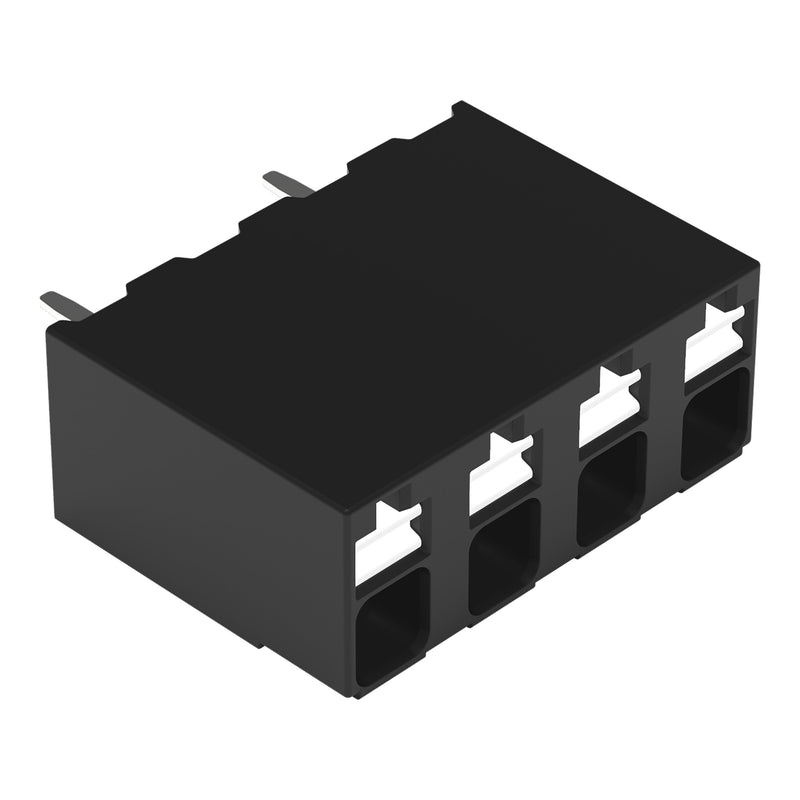 WAGO - Leiterplattenklemme THR-Leiterplattenklemme 20863124300000997605 Drücker,1,5mm²,sw − 1645 Stück