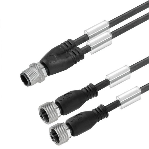 Weidmüller - Konfektioniertes Sensor-Aktor-Kabel Verbindungsleitung SAIL-ZW-M12BG-3-5.0U M12/M12
