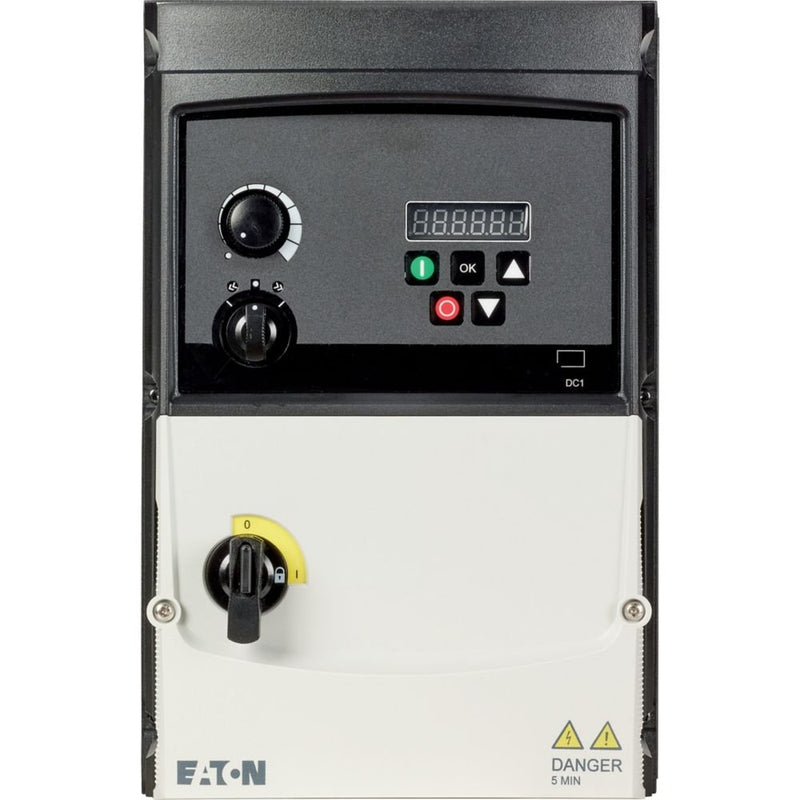 Eaton - Frequenzumrichter =< 1 kV Frequenzumrichter 1phasig DC1-12015FB-A6SOE1 230V 15.3A 4kW AC