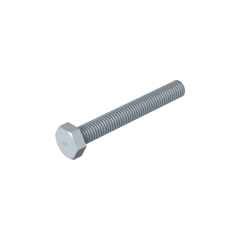 OBO Bettermann - Maschinenschraube/Bolzen Sechskantschraube SKS M8x60 ZL − 100 Stück