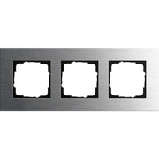 Gira - Abdeckrahmen 3fach 0213219 edelstahl
