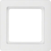 Berker - Abdeckrahmen Rahmen polarweiss, samt 10116089 1-fach