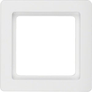 Berker - Abdeckrahmen Rahmen polarweiss, samt 10116089 1-fach