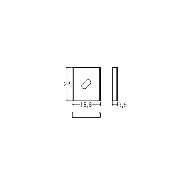 Brumberg Leuchten - Mechanisches Zubehör/Ersatzteile für Leuchten Befestigungsset 53003000