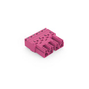 WAGO - Steckverbinder für steckbare Gebäudeinstallation Stecker 4-polig 770-294/081-000 Kod. B,pink − 50 Stück