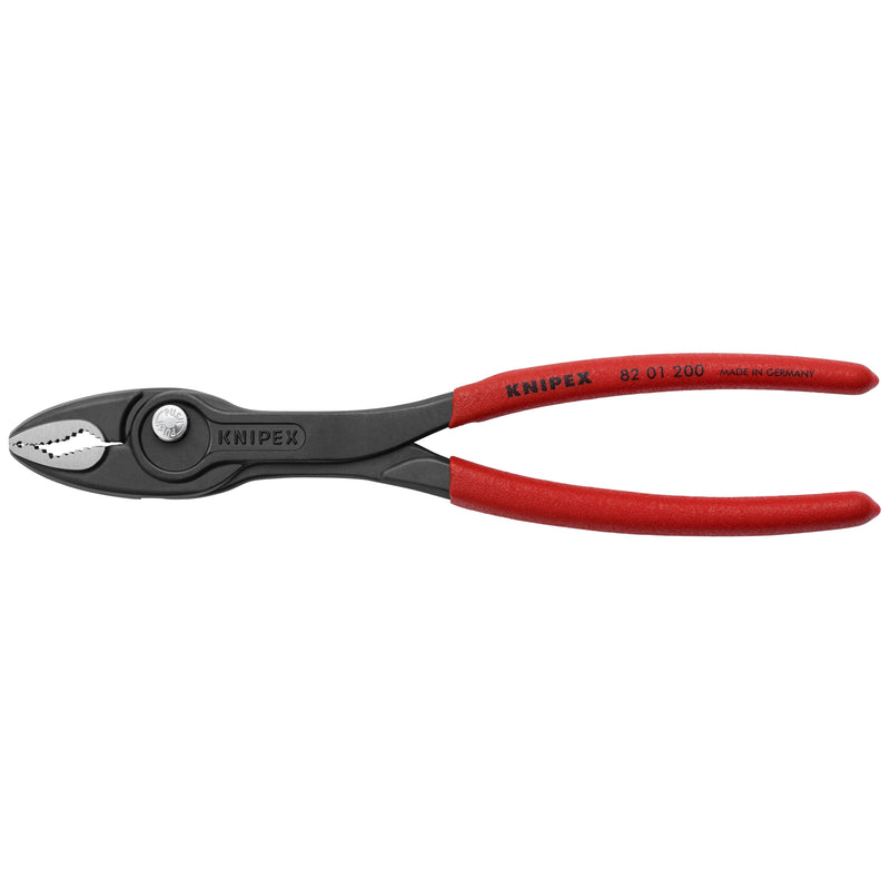 Knipex - Wasserpumpenzange Frontgreifzange 82 01 200 schwarz atramentiert