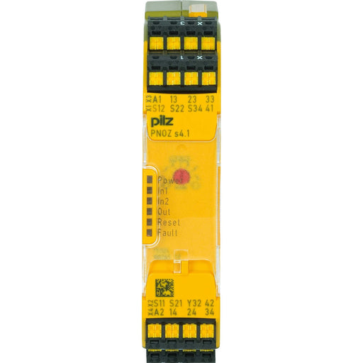 Pilz - Gerät zur Überwachung von sicherheitsgerichteten Stromkreisen Not-Aus-Schaltgerät PNOZ s4.1 C
