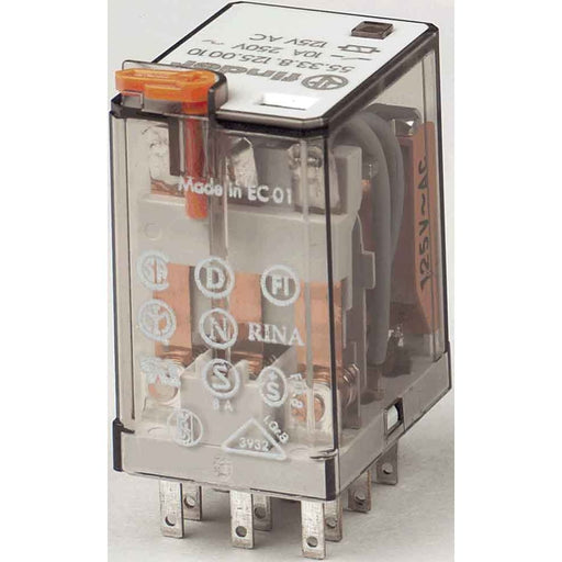 Finder - Schaltrelais Steckrelais m. Prüftaste 55.33.8.230.2010 3W, 10A − 10 Stück by Finder
