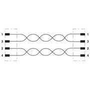 Phoenix Contact - Konfektioniertes Sensor-Aktor-Kabel Netzwerkkabel NBC-MSD/5 #1407378 CAT5 RAL5021