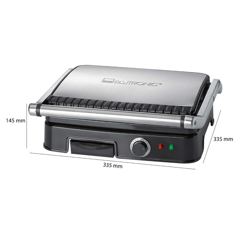 CLATRONIC - Grillgerät Kontaktgrill CTC KG 3487 inox  − 3 Stück