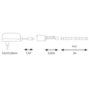 Paulmann - Mechanisches Zubehör/Ersatzteile für Leuchten LED-Strip 709.56