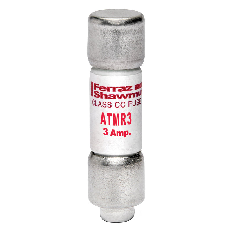 Mersen - Zylindrische Sicherung Sicherungseinsatz Class CC ATMR3 F 10x38 3A − 10 Stück