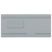 WAGO - Abschluss- und Zwischenplatte für Reihenklemme Trennwand 880-326 2mm, grau