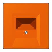 Jung - Einsatz/Abdeckung für Kommunikationstechnik Abdeckung für TAE LC 969 T 224 orange (32080)