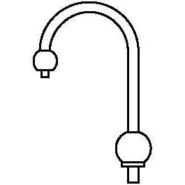Siteco - Zubehör/Ersatzteile für Lichtmast Glockenbogen 5NY15721XF08 DB702S − 1 Stück by Siteco
