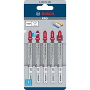 Bosch - Stichsägeblatt PRO Plastics PVC clean 2608667446 T102H Stichsägeblatt