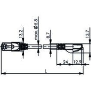 Telegärtner - Patchkabel Kupfer Industrie Patchkabel SF/UTP Cat5 100008281 gn 2,0m PVC
