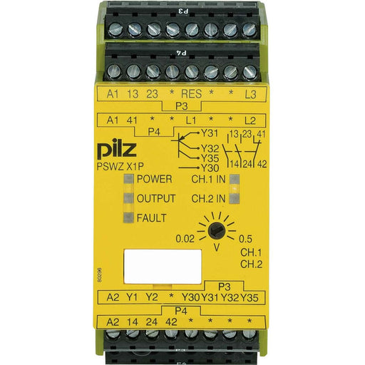 Pilz - Drehzahl-/Stillstandüberwachungsgerät Stillstandswächer PSWZ X1P #777949 0,5V/24-240VACDC