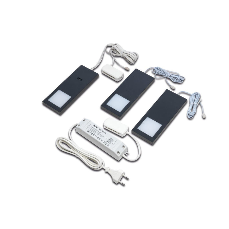 Hera - Decken-/Wandleuchte LED-Unterbauleuchten-Set 61056530303 3er Set