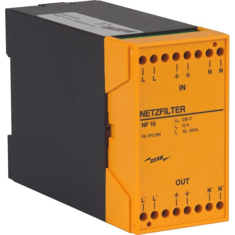 DEHN - Geräteüberspannungsschutz für Energietechnik/Stromversorgung N-Filter NF 10