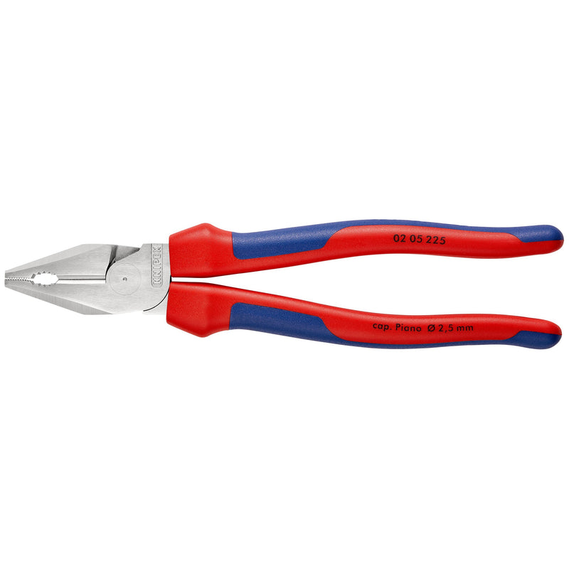 Knipex - Kombizange Kraft-Kombizange 02 05 225 verchromt, 225mm