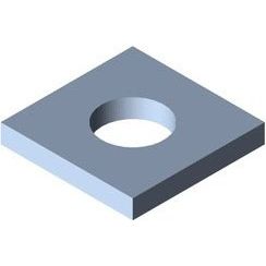 Item - Unterlegscheibe Scheibe 0.0.494.45 9x2 verzinkt − 1 Stück by Item
