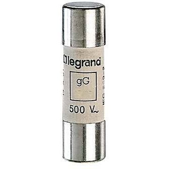 Legrand - Zylindrische Sicherung Zylindrische Schmelzeins. Legrand 014306 6A − 10 Stück