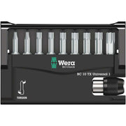 Wera - Bit-Set Bit-Check Torsion 6-rund 056164 Satz 10-tlg