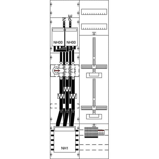 Striebel&John - Zählerfeld Mess-u.Wandlerfeld KA4269 komplett BH5