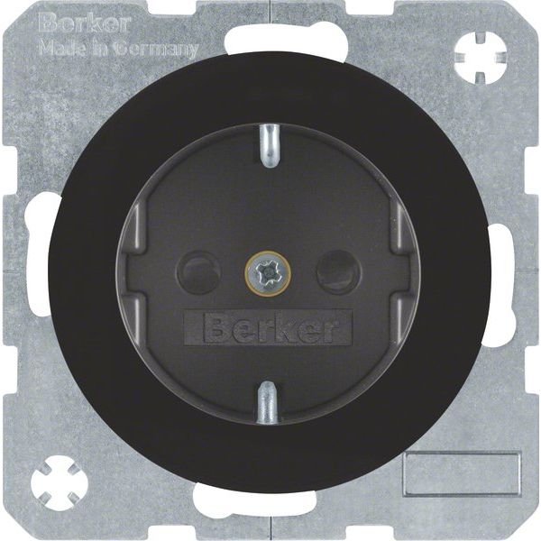 Berker - Steckdose SCHUKO-Steckdose sw/gl 47232045