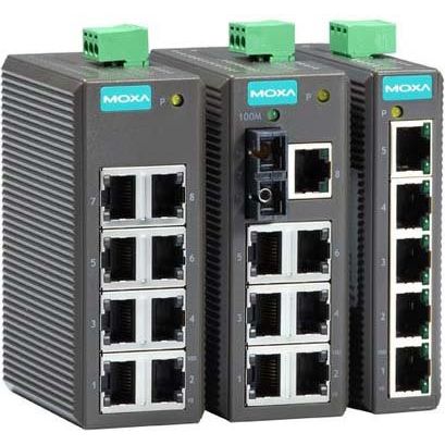 MOXA - Netzwerk Switch MOXA Ethernet Switch EDS-205 5x 10/100BaseT(X) − 1 Stück