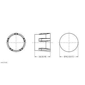 Turck - RFID-Transponder Datenträger HF TW-R4-3-M-B320-10PCS in Metall