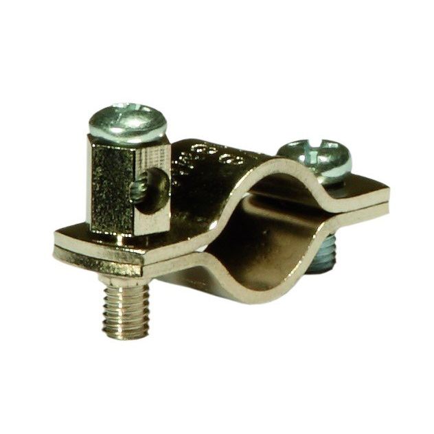 Pollmann - Erdungsrohrschelle Kupferrohrschelle CU 1/4" CU 1/4" 10-13,5MM − 10 Stück
