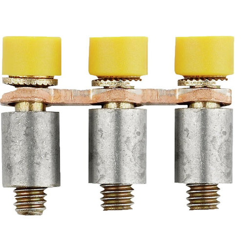 Weidmüller - Querverbinder/Brücker für Reihenklemme Querverbinder Q 3 WDL2.5S 3pol. 24A − 50 Stück