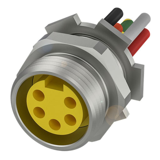 Balluff - Rundsteckverbinder, feldkonfektionierbar (Industriesteckverbinder) Flanschsteckverbinder BCC A355-000#BCC0ERE − 1 S
