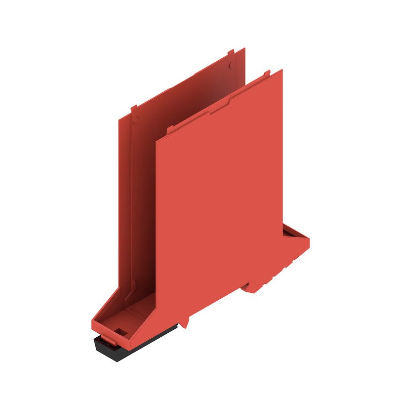 Weidmüller - Elektronik-Leergehäuse Basiselement IP20 verbaut. CH20M22 B RD/BK 2014 Zustand Kunstoff − 10 Stück