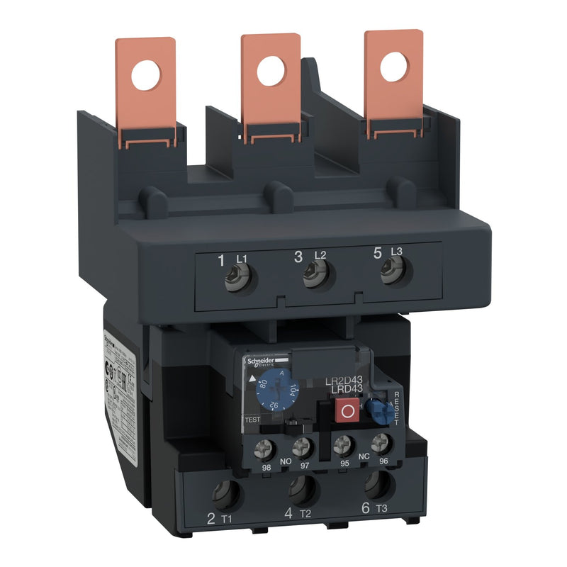 Schneider Electric - Überlastrelais thermisch Motorschutzrelais LRD4365 80-104A Klasse 10A