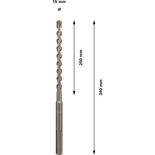 Bosch - Bohrer PRO SDS max-7 2608586749 Hammerbohrer 15 x
