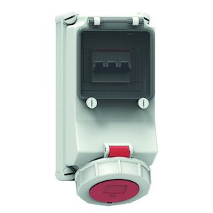 Bals Elektrotech - CEE-Steckdose abschaltbar, abgesichert (IEC 60309) Wandsteckdose abgesichert 15124 32A 5p 400V 6h IP67
